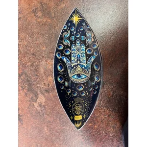 Hamsa Hand Incense Tray