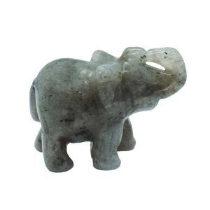 Labradorite Carved Elephant