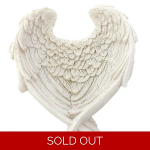 Large Angel Wing Trinket Plate