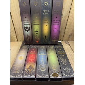 Smudge Incense with Crystal chips.