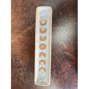 Triple Moon Ceramic Incense Tray