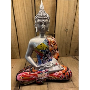 Multi-coloured Buddha