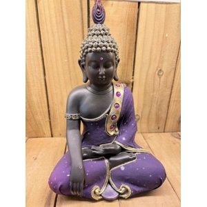 Purple Sitting Buddha