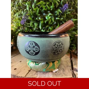 Green Singing Bowl