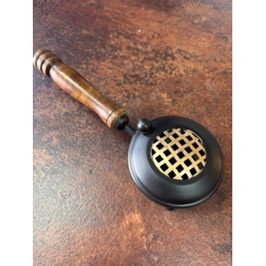 Smudge Dish with Wooden Handle