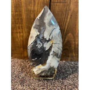 Volcano Agate UV Teardrop