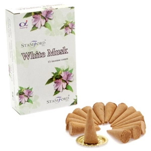 Stamford White Musk Incense Cones