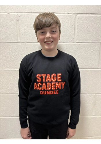 Sweatshirt with large logo Adult