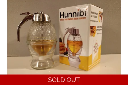Glass Honey Dispenser
