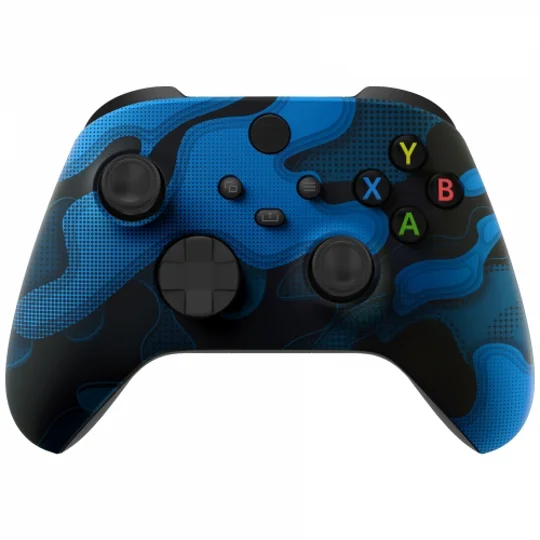 Xbox Wireless Controller - Blue Camo / Camouflage