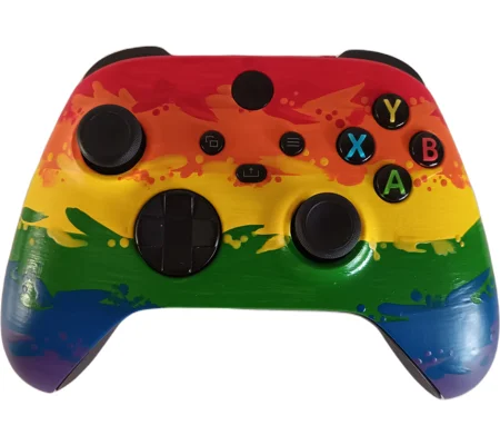 Xbox Wireless Controller - Rainbow Pride Month Hand Painted Limited Edition (Charity)