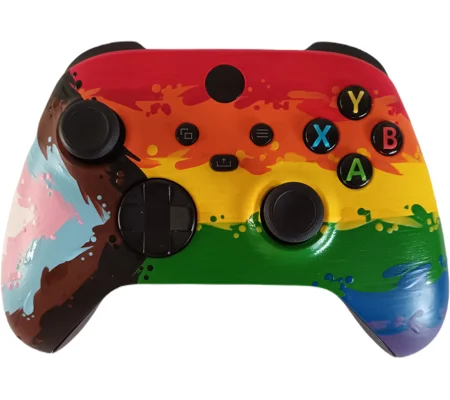 Xbox Wireless Controller - Progress Pride Month Hand Painted Limited Edition (Charity)