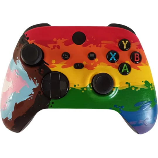 Xbox Wireless Controller - Progress Pride Month Hand Painted Limited Edition (Charity)