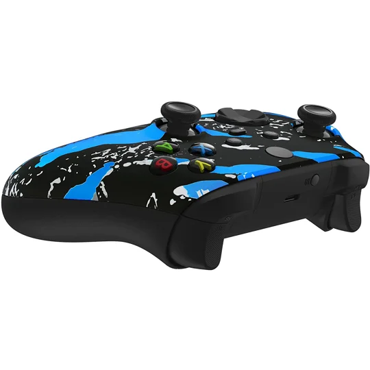Xbox Wireless Controller - Blue Paint Splash