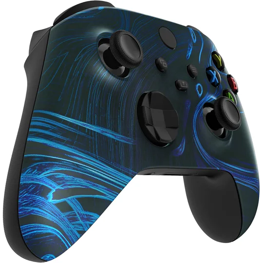 Xbox Wireless Controller - Blue Swirls