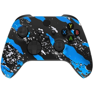 Xbox Wireless Controller - Blue Paint Splash