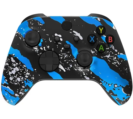Xbox Wireless Controller - Blue Paint Splash