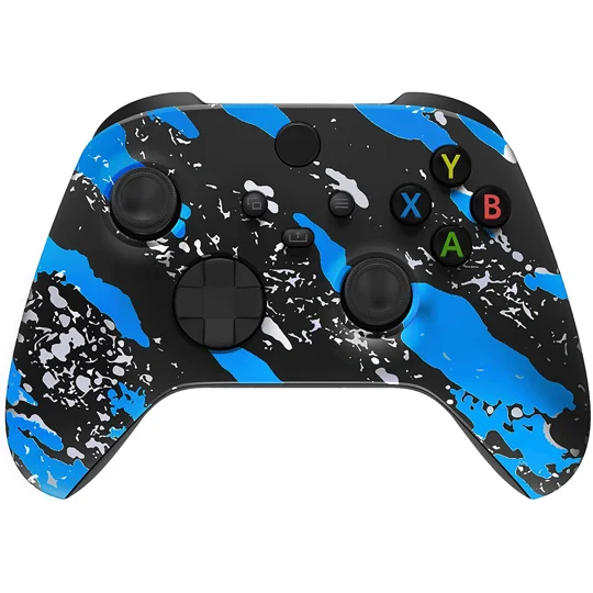 Xbox Wireless Controller - Blue Paint Splash