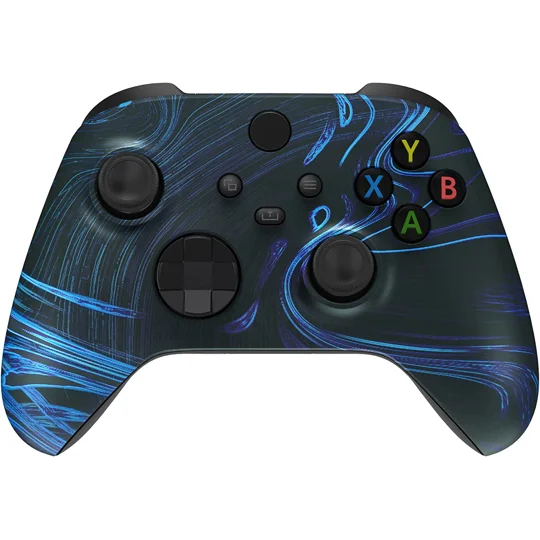 Xbox Wireless Controller - Blue Swirls