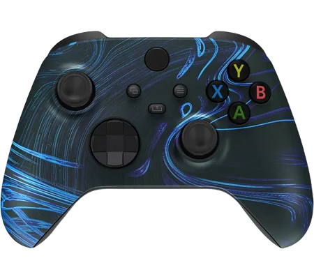 Xbox Wireless Controller - Blue Swirls