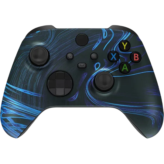 Xbox Wireless Controller - Blue Swirls