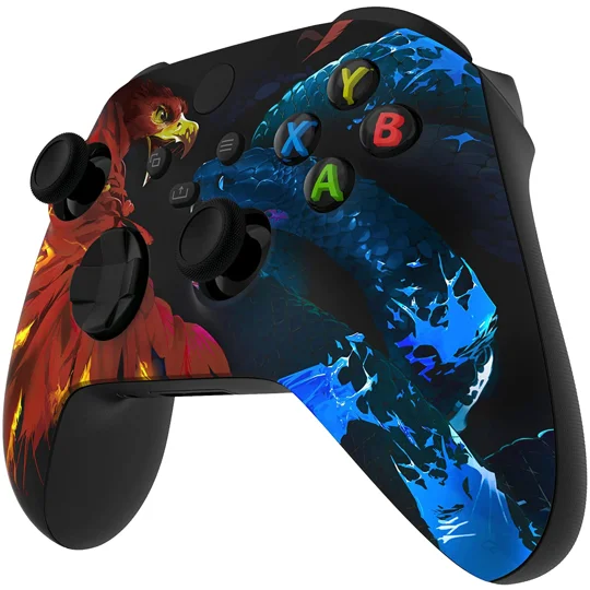 Xbox Wireless Controller - Fire Eagle & Ice Snake