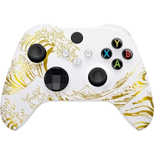 Xbox Wireless Controller - The Great Golden Wave Off Kanagawa