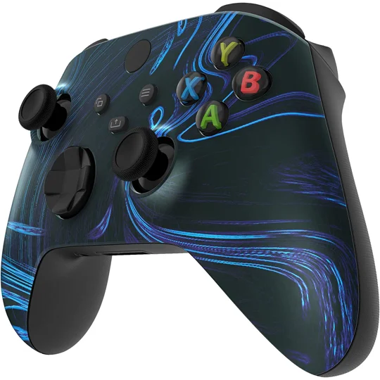 Xbox Wireless Controller - Blue Swirls