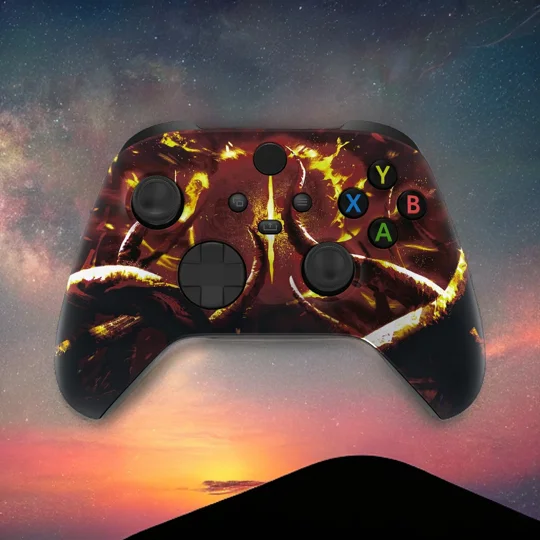 Xbox Wireless Controller - The Great Flaming Overlord