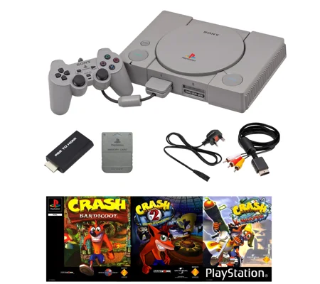 Sony PlayStation 1 - Crash Bandicoot Bundle
