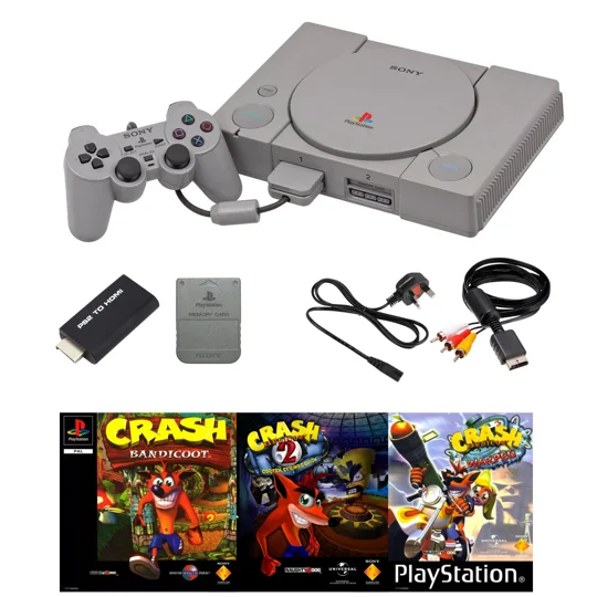 Sony PlayStation 1 - Crash Bandicoot Bundle