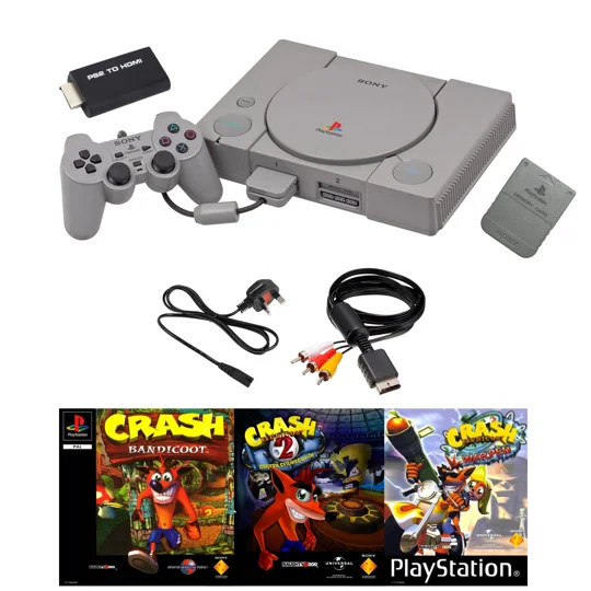 Sony PlayStation 1 - Crash Bandicoot Bundle