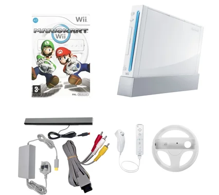 Nintendo Wii - Mario Kart Bundle
