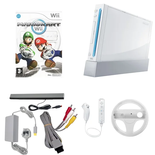Nintendo Wii - Mario Kart Bundle