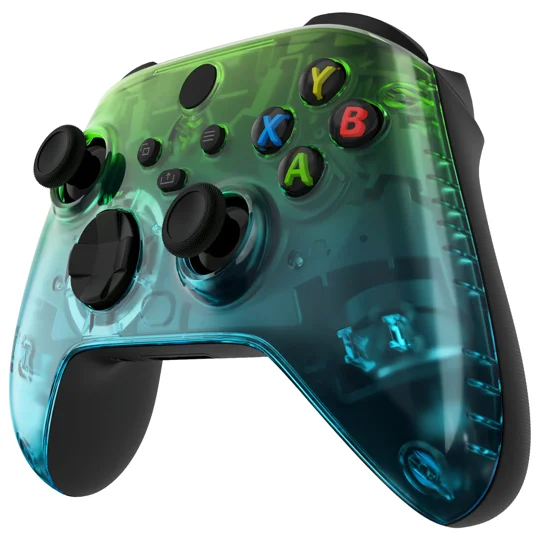 Xbox Wireless Controller - Gradient Translucent Green & Blue