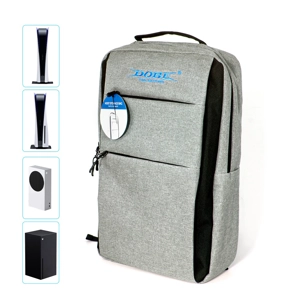 PS5 & Xbox Series X|S Travel Carrying Case - Shoulder Backpack Carry Bag