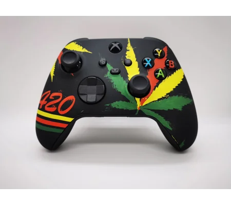 Xbox Series X | S Custom Wireless Controller - 420 Weed Leaf