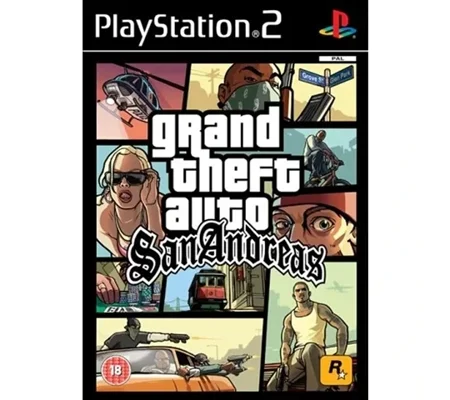 Grand Theft Auto: San Andreas (PS2)