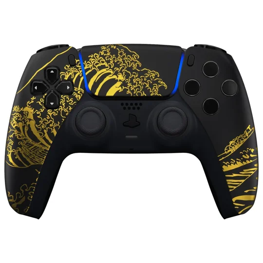 PlayStation 5 DualSense Custom Controller - The Great Wave