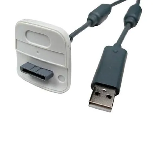 Plug 'n' Play USB Charging Cable For Xbox 360 Controller