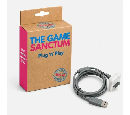 Plug 'n' Play USB Charging Cable For Xbox 360 Controller