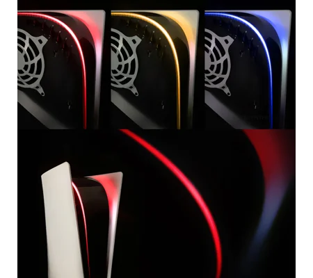 PS5 LED Custom Vinyl Sticker