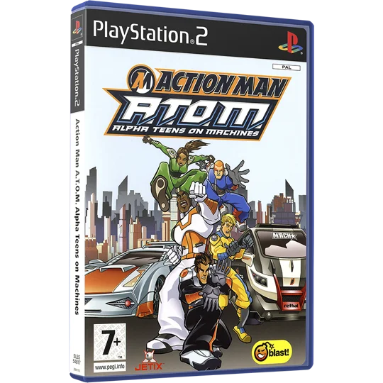 Action Man A.T.O.M. - Alpha Teens on Machines (PS2)