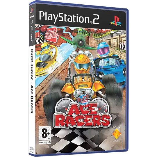 Buzz! Junior - Ace Racers (PS2)