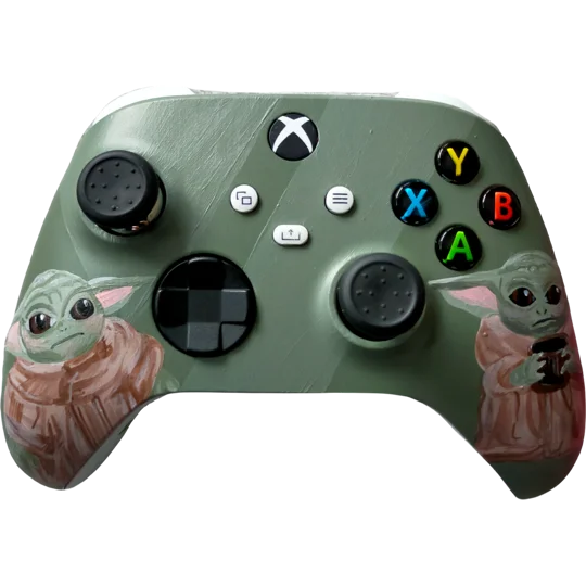 Hand Painted Custom Xbox Series X|S Controller - Grogu / Baby Yoda Design