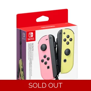 Nintendo Switch Joy-Con Pair (Pastel Pink/Pastel Yellow)