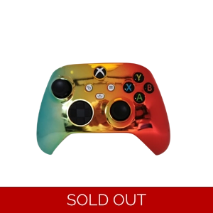 Xbox Series X|S Wireless Controller & Xbox One - Chrome Rainbow Custom Design