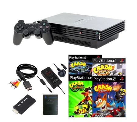 Sony PlayStation 2 Console - Crash Bandicoot Bundle