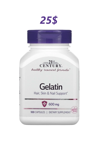 Gelatin 600mg 100' - 21st Century