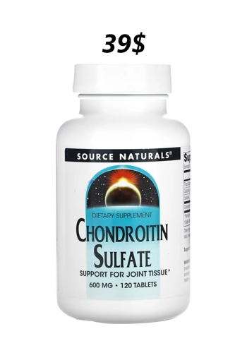 Chondroitin 600mg 120' - Source Naturals